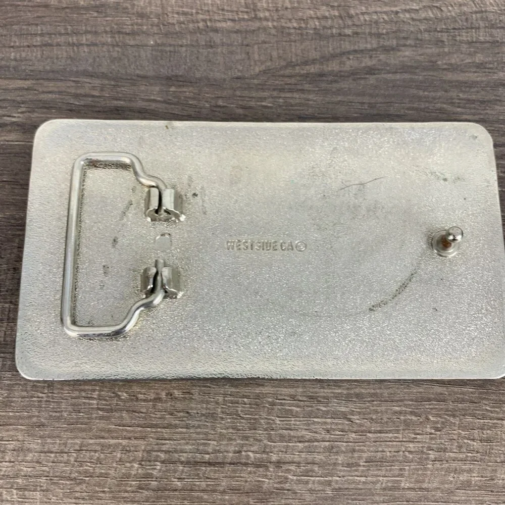 Hundred Dollar Bill $100 Belt Buckle Silver Hundi Westside CA MONEY MONEY MONEY